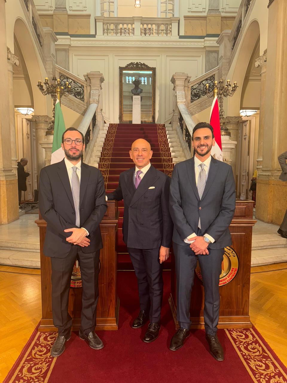 In Cairo, Italy’s Foreign Minister and Ambassador signed a strategic agreement to finance Egyptian industrial projects with an initial €100 million for 2025.